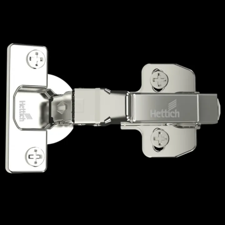 Hettich Onsys 4447i  Door Hinge with Mounting Plates & Cover Caps (0 Crank Onsys Full-Overlay)