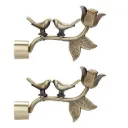 Kora Antique Finish II 2 Birds Curtain Bracket (Pack Of 2pcs)