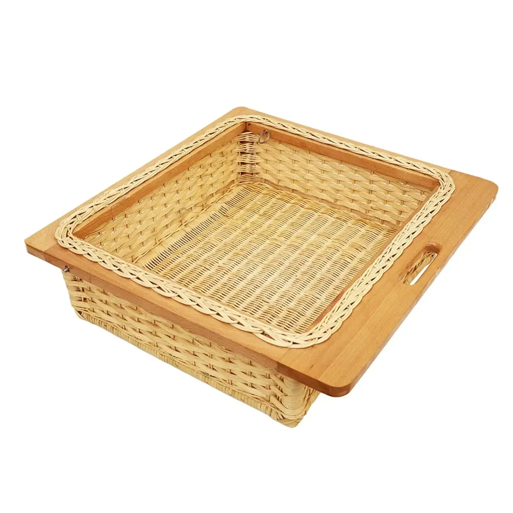 Innovative Wicker Basket Kitchen (414×508×100 (Cabinet Width-450mm))