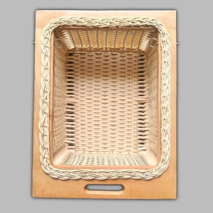 Kiosk Pvc Wicker Baskets (Customised Size Also Available) (4" (450mm))