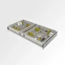 Godrej Kitchen Skido Universal Cutlery Organiser