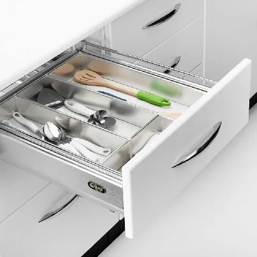 Olive Aluminium Cutlery Basket (Platinum Series)