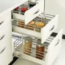 Olive Partition Stand For Platinum Series Plain Basket