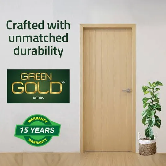 Green Gold Flush Doors
