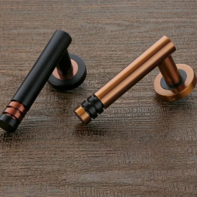 STARRS SMH-12 MORTISE HANDLE FOR BEDROOM AND BATHROOM DOORS (SATIN + CP FINISH MORTISE HANDLE( BEDROOM DOORS))