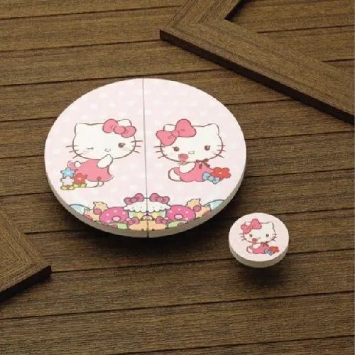 Plum Kidz Semi Circle Hello Kitty Finish Knob (Knob)