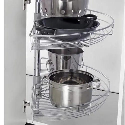 Olive Dee Tray (Silver Series S.S) (Dia-610 × (600-700) mm)