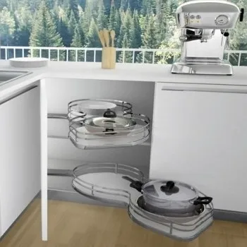 Hettich CargoMan Soft Close 450 mm (Double Layer) (450 mm Left Hand Opening (LH))