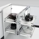 MH Groove Universal Magic Corner  Size in MM :- W-660  x D-515 x H-600 (FLATLERIES)