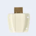 Europa F160 16 mm 5 Pin Stainless Steel & Brass Cupboard Lock With Big Body  F160 IV With 2 Keys & Suitable for 20mm Panel Thickness Cylinder Height - 25mm C