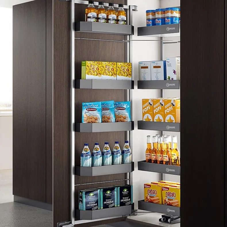 MHGROOVE SHEARER PREMIUM SERIES Pantry Unit ( Grey Finish)