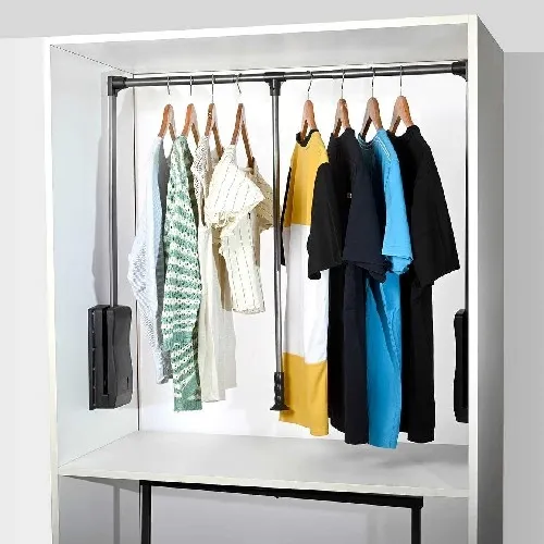 Olive Wardrobe Lifter Rack (With Soft Close)