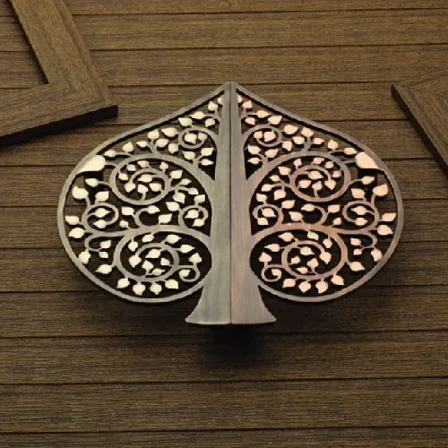 Aaryan Door Handle MD-3745 (7"Antique Brass Finish( Price/Set))