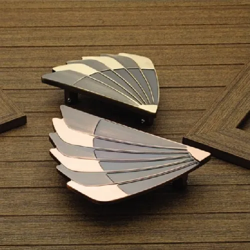 Plum Door Knob MD-3730 (Small AB Finish ( Price/Set))