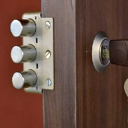 8113 Europa Main Door Lock With 3 Dead Bolts (Inside Knob) (8113 IV (3+1 L Keys))