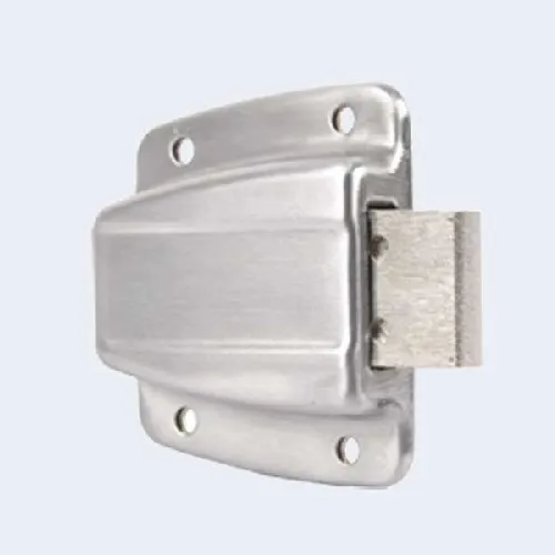 Europa  F155 13mm 5 Pin Stainless Steel & Brass Drawer Lock With Small Body (F155 IV With 2 Keys & Suitable for 16mm Panel Thickness Cylinder Height - 20mm)