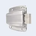 Europa  F155 13mm 5 Pin Stainless Steel & Brass Drawer Lock With Small Body