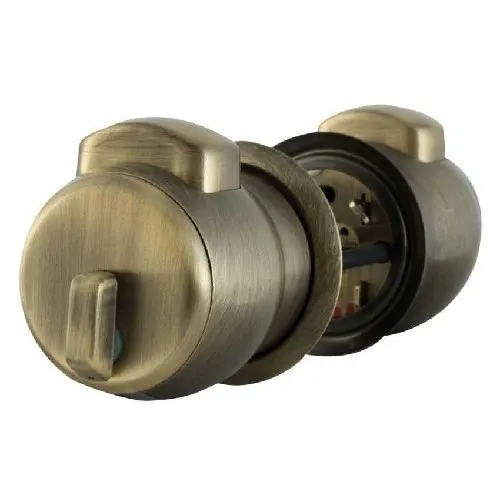C320 Europa Cylindrical Lock For Bathroom Door (C320 SS Thumb Turn from Inside & Emergency Opening from Outside)