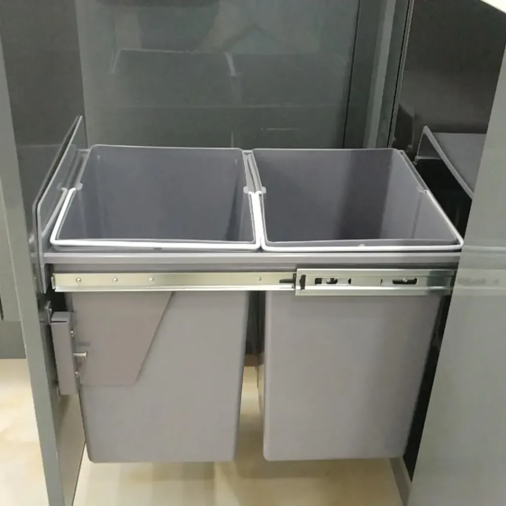 MHGROOVE DOUBLE DUSTBIN FOR KITCHEN